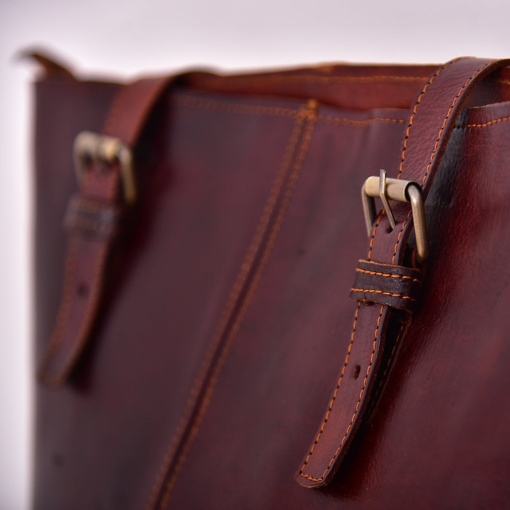 Fayros - Tote en cuir fait main